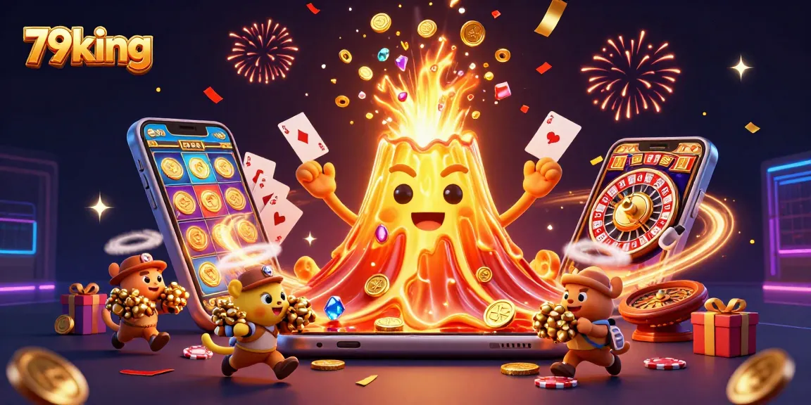 Win big at 79king with an erupting volcano of riches and a vibrant casino scene.