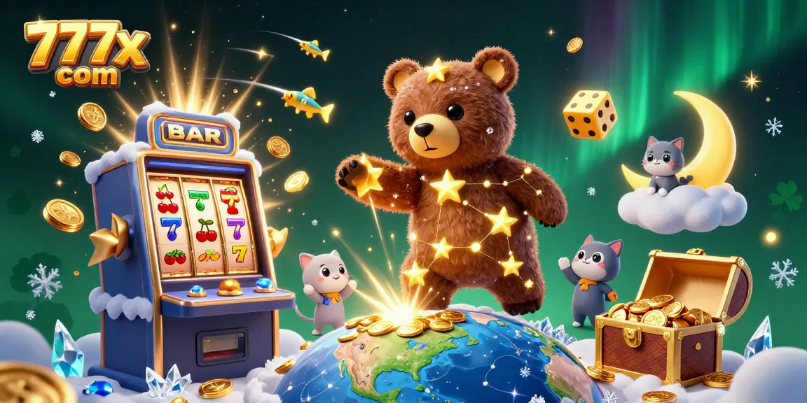 Spin the reels and win big with 777x com's vibrant casino scene showcasing a jackpot frenzy!