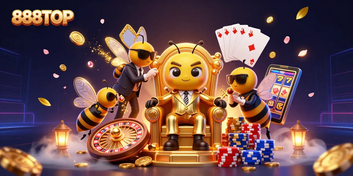 Experience the thrill of 888TOP with thrilling games, golden coins, and exciting jackpots!