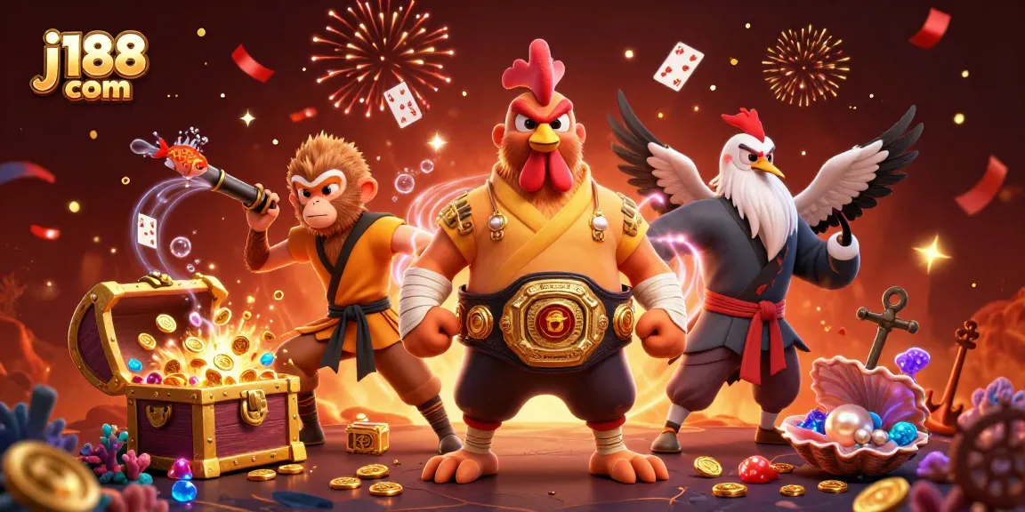 Engage in thrilling gameplay at j188 com with vibrant casino-themed characters and rich graphics.