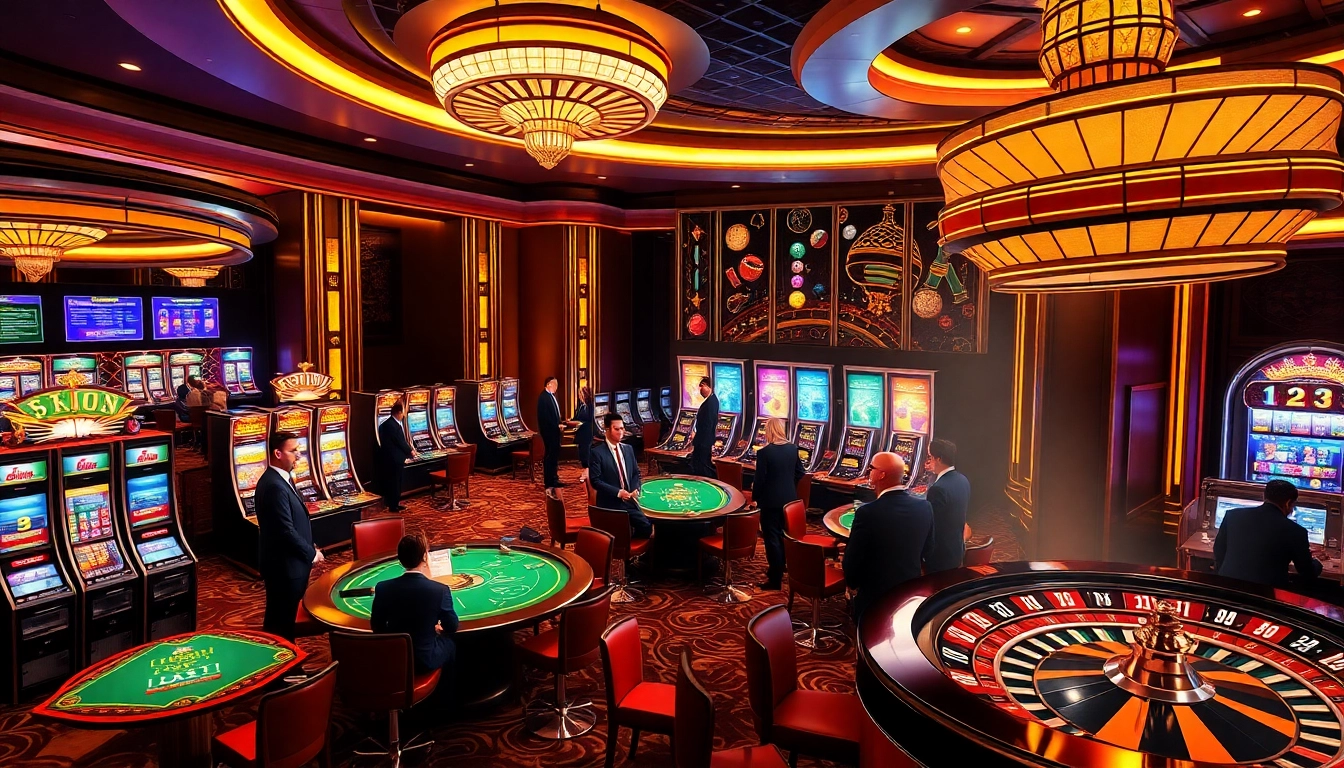 Experience the thrill of gambling at 13win-asia.com with vibrant casino games and excited players.